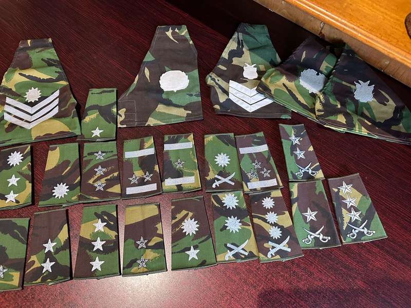 LARGE SELECTION OF NAMIBIAN RANKS, AND SAMPLES FROM RADMORE COLLECTION