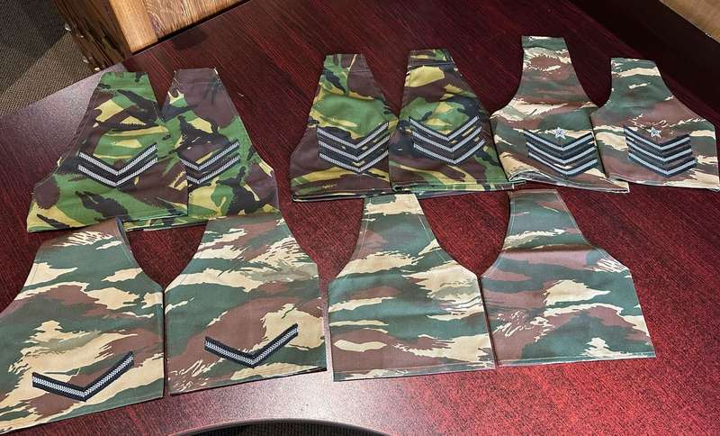 NAMIBIA COLLECTION OF RANKS-SOLD TOGETHER- 5 PAIRS