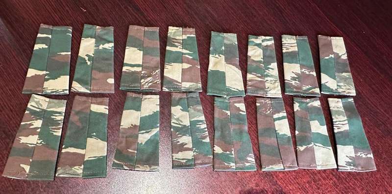 NAMIBIA OFFICERS RANKS SLIP- ONS