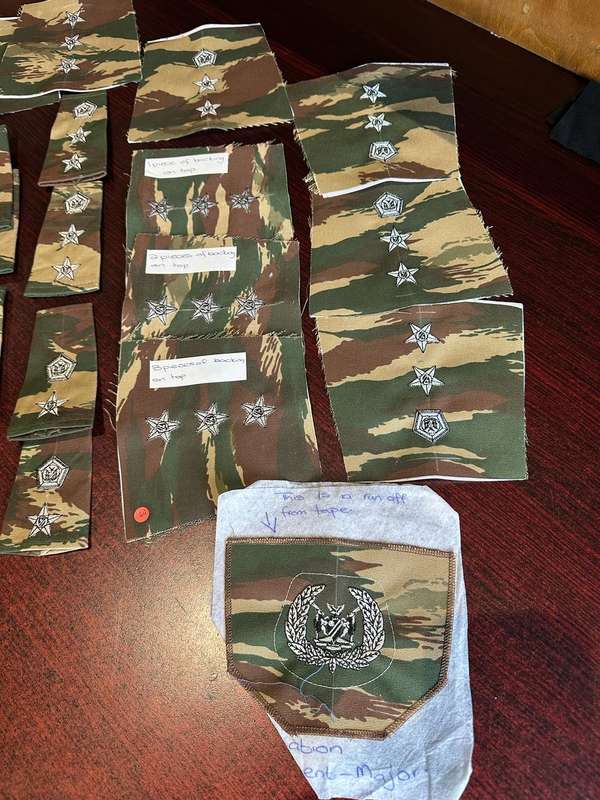 MIXED LOT OF NAMIBIAN RANKS AND SAMPLES-FROM RADMORE COLLECTION