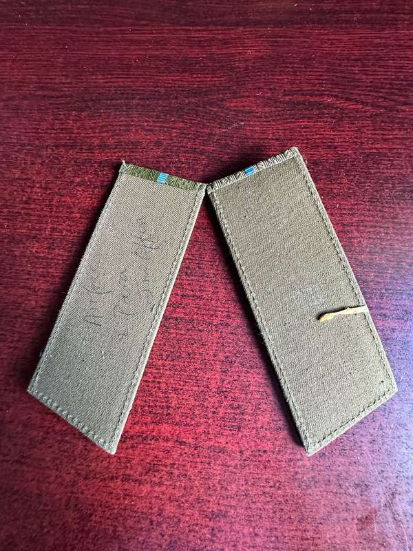 USSR AIRFORCE AND PARA,JUNIOR OFFICERS RANK BOARDS