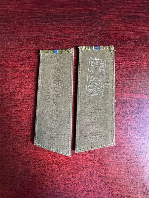 USSR AIRFORCE AND PARA,JUNIOR OFFICERS RANK BOARDS