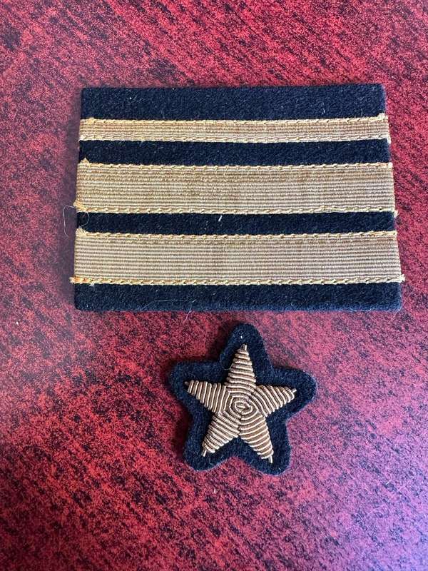 RUSSIAN RANK-WORN WITH STAR CAPTAIN (LT)