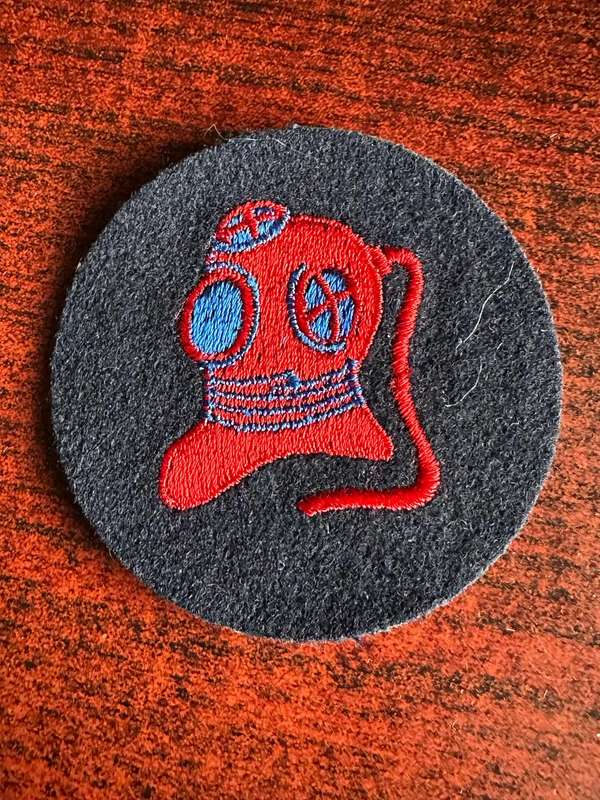 EAST GERMAN DEEP SEADIVER UNIFORM PATCH