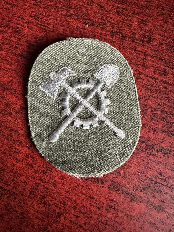 EAST GERMAN (NVA) PATCH FOR PIONIERE