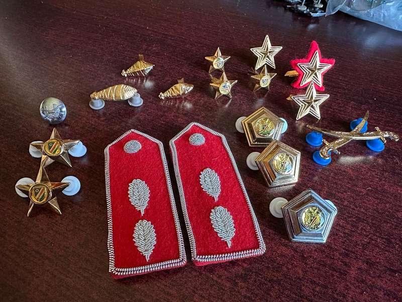 SWA + NAMIBIA MIXED LOT OF BADGES AND RANKS-SOLD TOGETHER