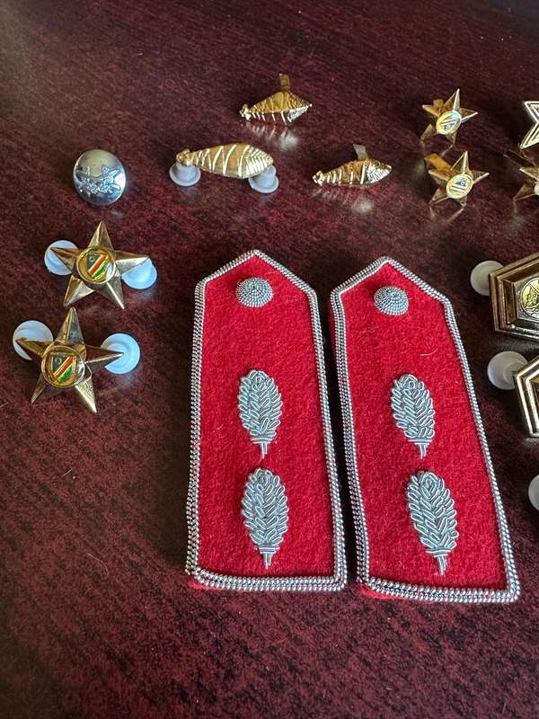 SWA + NAMIBIA MIXED LOT OF BADGES AND RANKS-SOLD TOGETHER