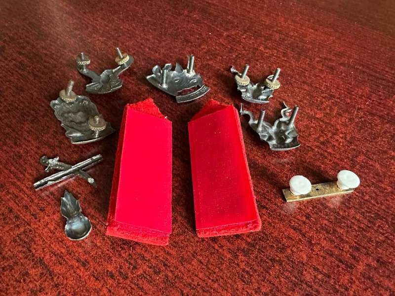 SWA MIXED LOT OF BADGES-THE BAR IS STERLING SILVER