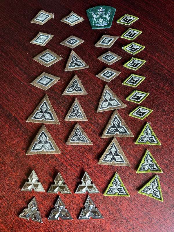 SWA MIXED RANK LOT-SOME OF THEM PROTOTYPES FROM RADMORES COLLECTION