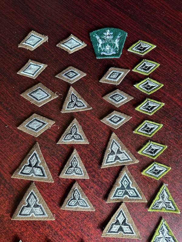 SWA MIXED RANK LOT-SOME OF THEM PROTOTYPES FROM RADMORES COLLECTION