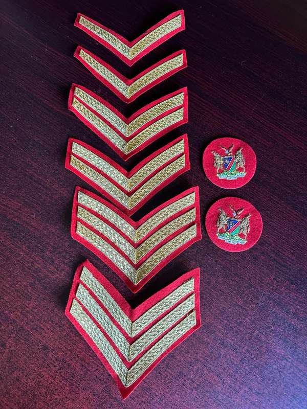 NAMIBIAN MILITARY BAND RANKS
