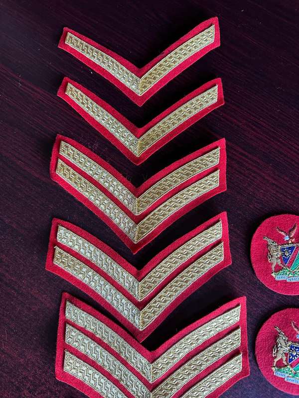 NAMIBIAN MILITARY BAND RANKS