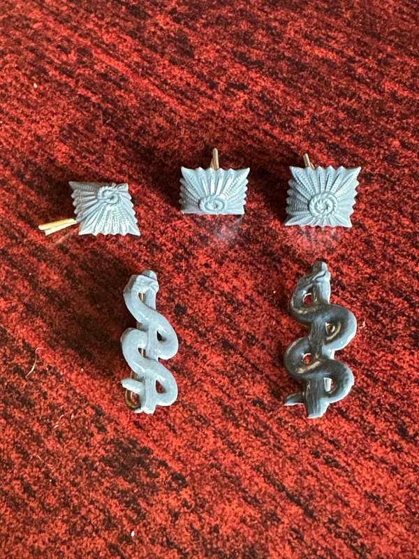 EAST GERMAN RANKS + BADGES