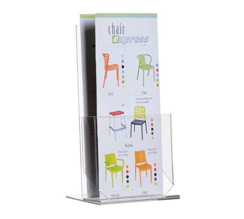 DL Acrylic Brochure Holder / Stand (5)