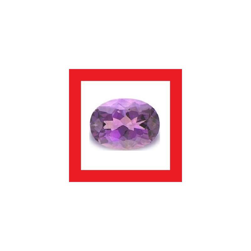Amethyst [Brazil] - Faceted Oval Shape - +/-0.165cts