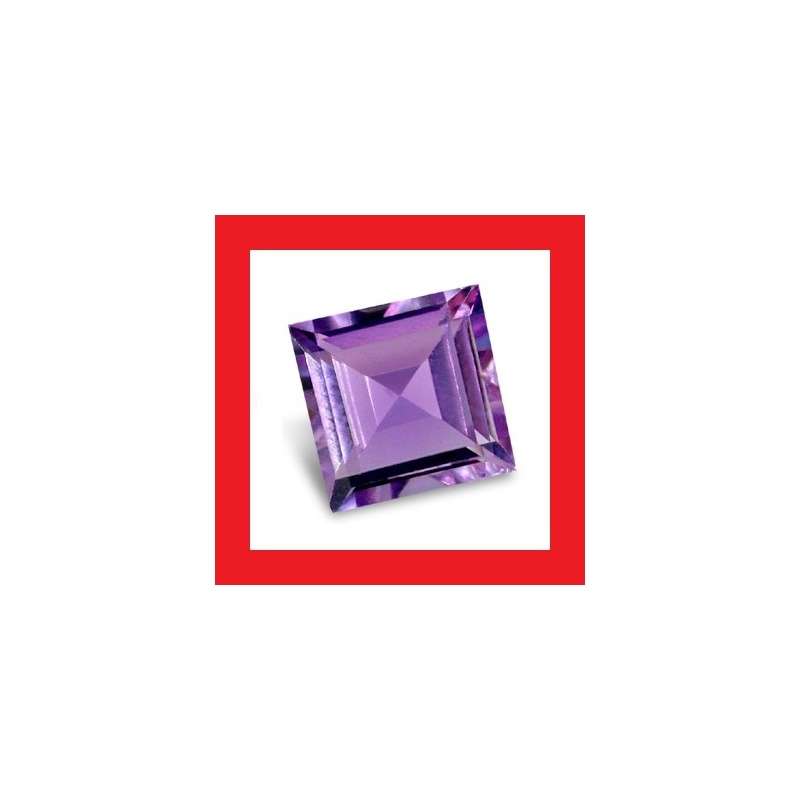 Amethyst [Bolivia] - Faceted Square Shape - 0.15cts