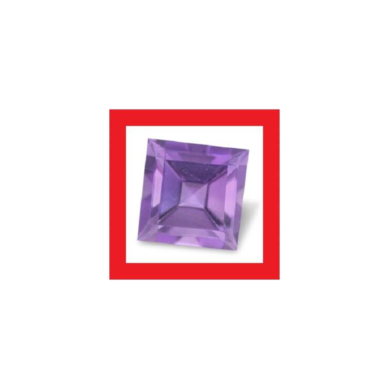Amethyst [Africa] - Faceted Square Shape - +/-0.16cts