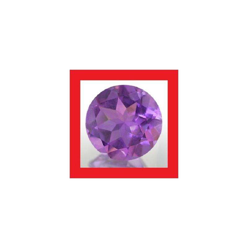 Amethyst [Brazil] - Faceted Round Shape - 4.15cts
