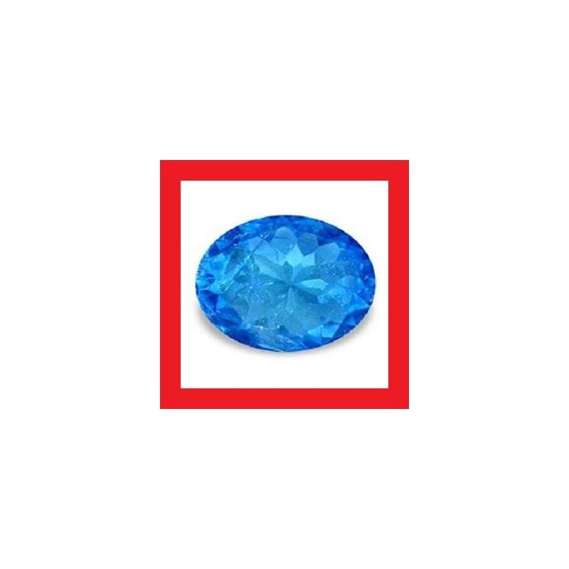 Apatite - Faceted Oval Shape - 0.17cts
