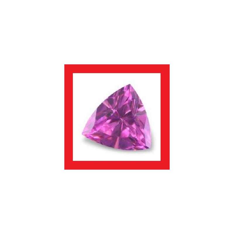 Cubic Zirconium - Faceted Triangle Shape - Parcel Of Four - Total 1.96cts