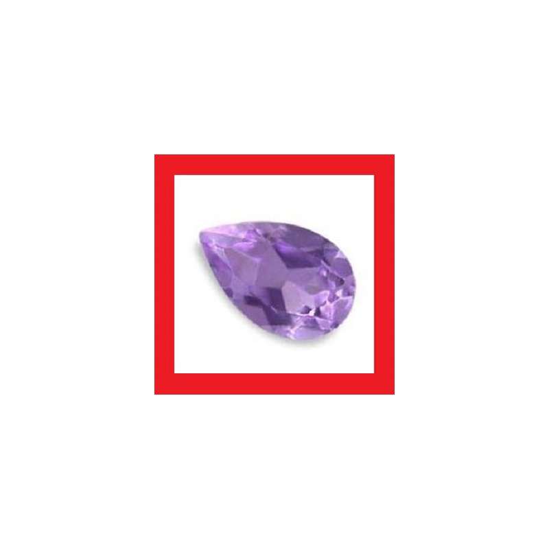 Cubic Zirconium - Faceted Pear Shape - 1.17cts