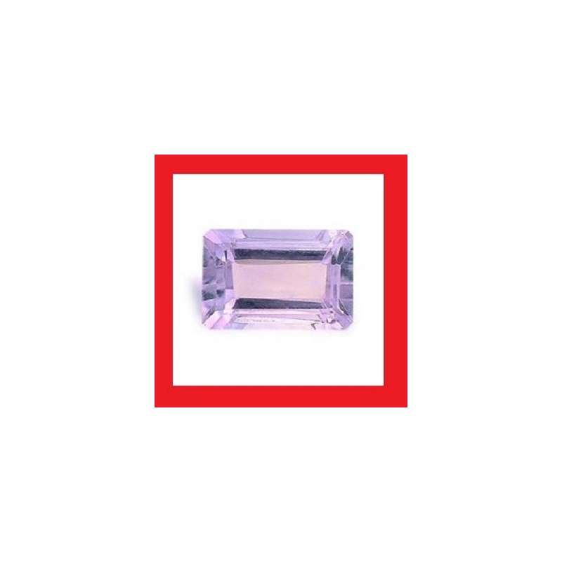 Cubic Zirconium - Faceted Rectangle Shape - 1.40cts
