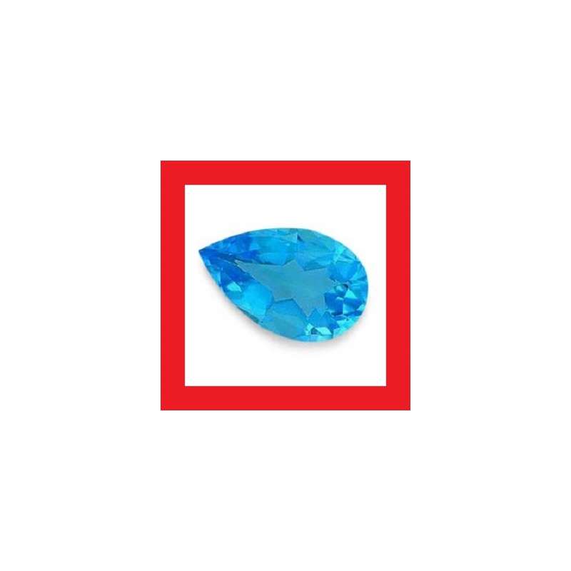 Cubic Zirconium - Faceted Pear Shape - 0.66cts