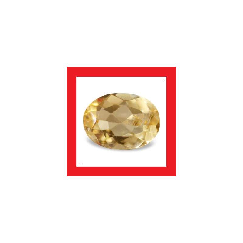 Cubic Zirconium - Faceted Oval Shape - 1.22cts