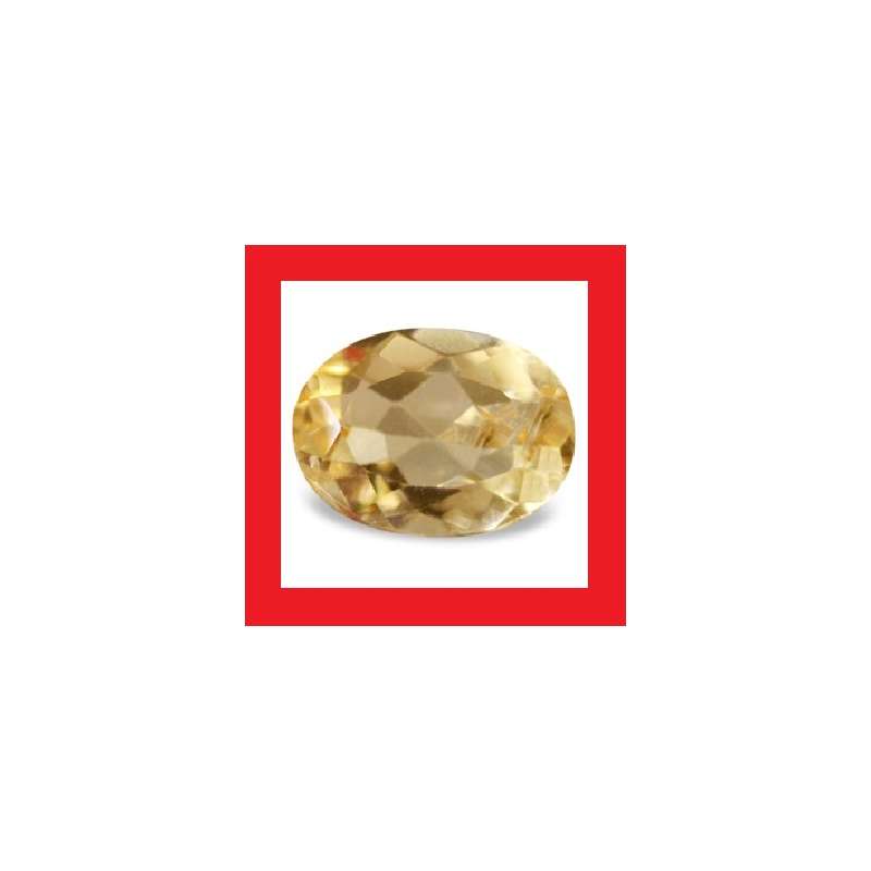 Cubic Zirconium - Faceted Oval Shape - 2.92cts