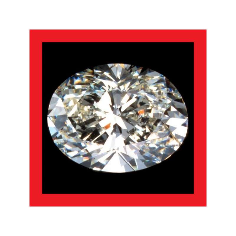Cubic Zirconium - Faceted Oval Shape - 2.91cts