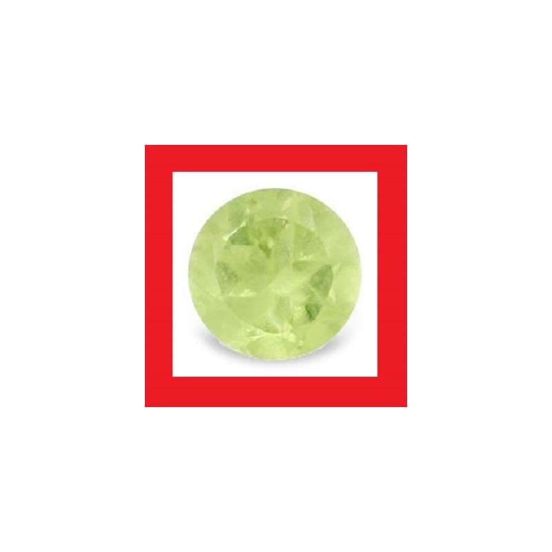 Chrysoberyl [Africa] - Faceted Round Shape - 0.12cts