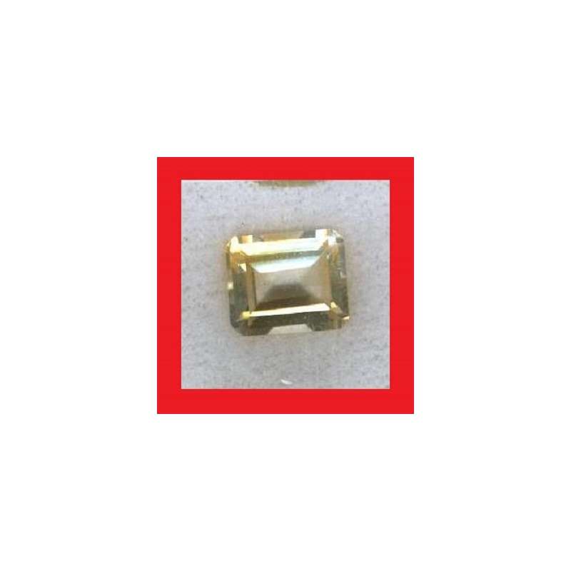 Citrine [Africa] - Faceted Rectangle Shape - 3.58cts