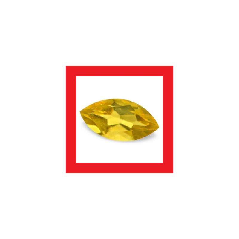 Citrine [Brazil] -  Faceted Marquise Shape - 0.14cts
