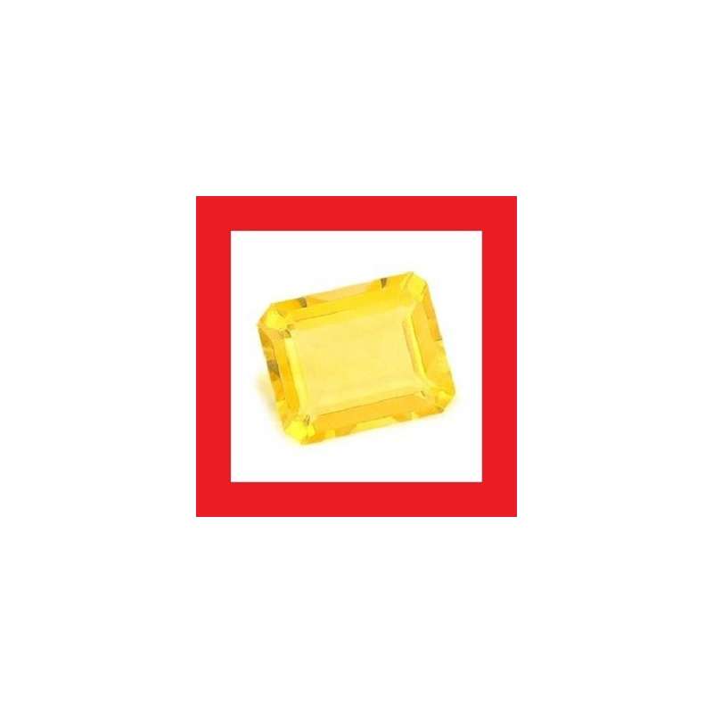 Citrine [Africa] -  Faceted Rectangle Shape - 4.20cts