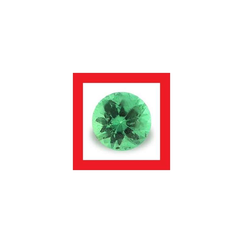 Emerald [Africa] - Faceted Round Shape - 0.11cts