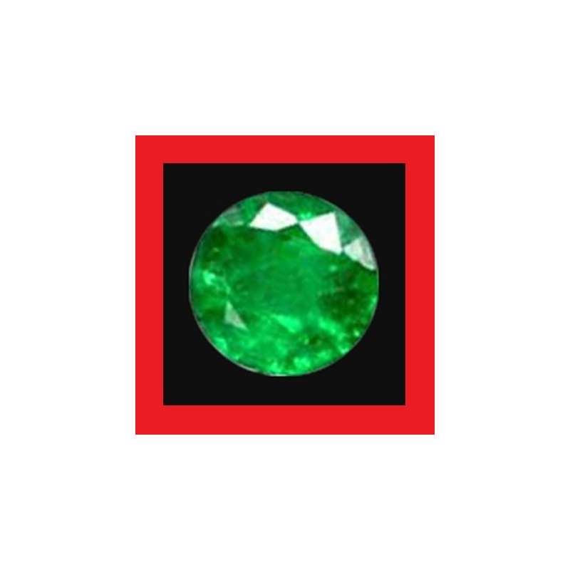 Emerald [Africa] - Faceted Round Shape - 0.17cts