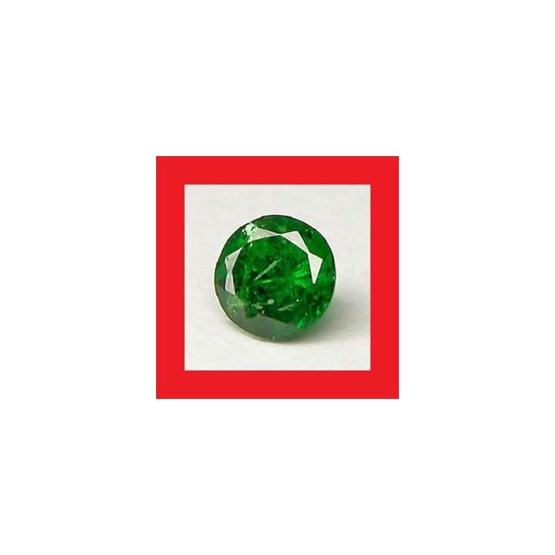 Emerald [Africa] - Faceted Round Shape - 0.115cts