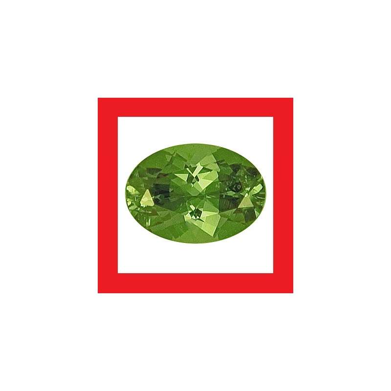 Garnet [Demantoid Russia] - Faceted Oval Shape - 0.44cts