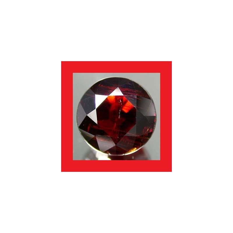 Garnet [Nigeria] - Faceted Round Shape - 3.235cts