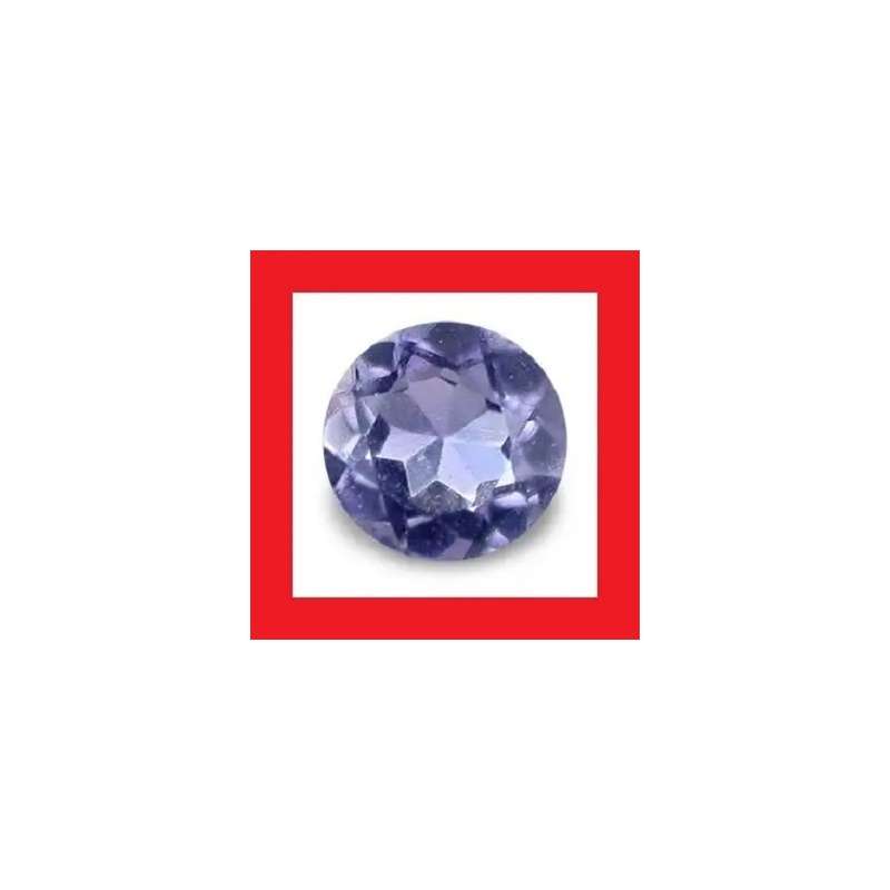 Iolite [Africa] - Faceted Round Shape - 0.10cts