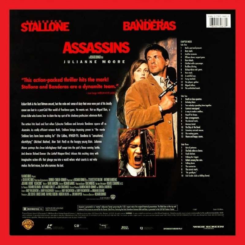 LaserDisc - Assassins (1995)