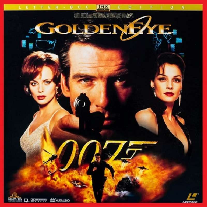 LaserDisc - Goldeneye (1995) (Letter-Box Edition)