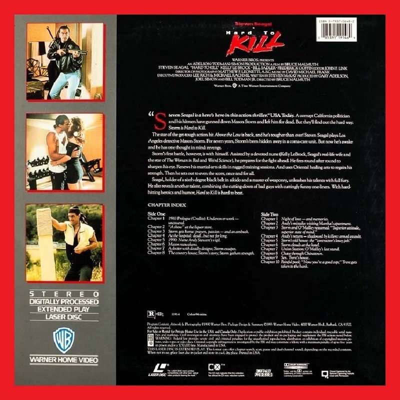 LASERDISC - HARD TO KILL