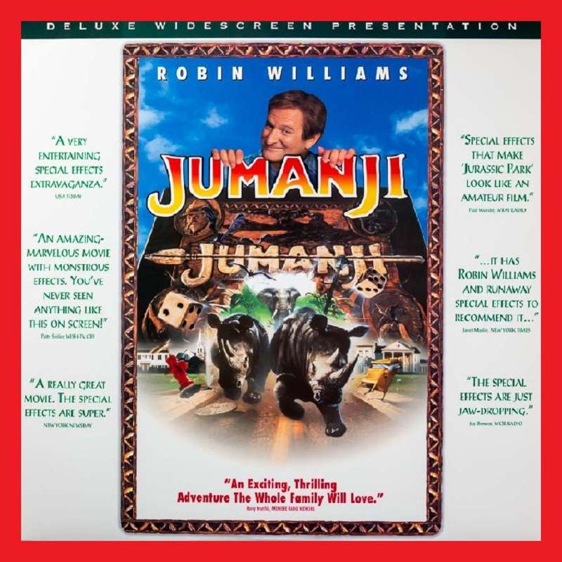 LaserDisc - Jumanji (1995)