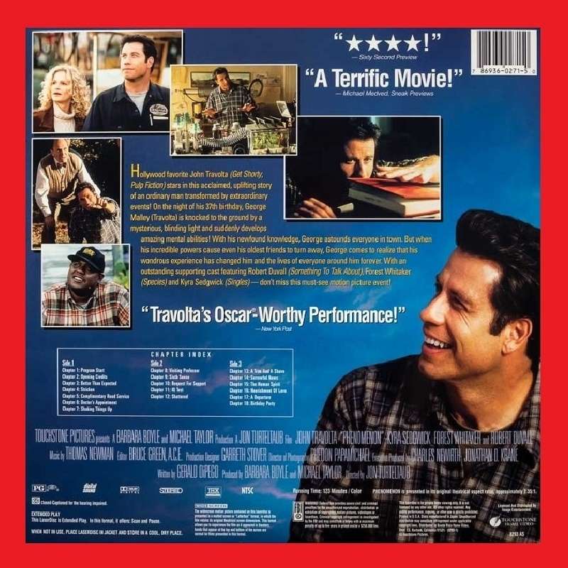 LaserDisc - Phenomenon [Widescreen Edition]
