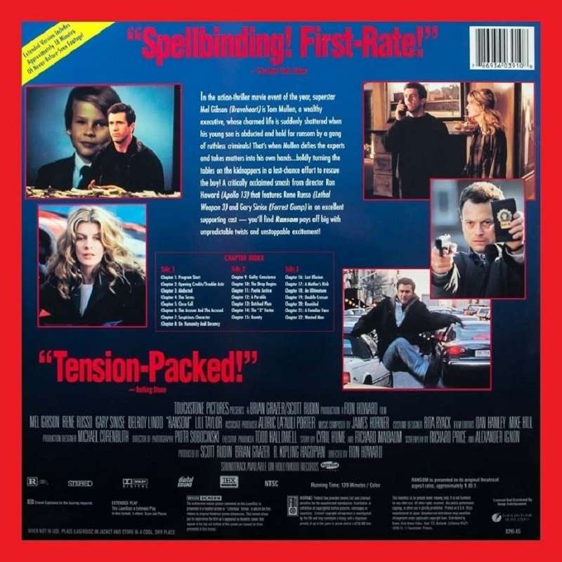 LaserDisc - Ransom [Widescreen Edition] (1996)