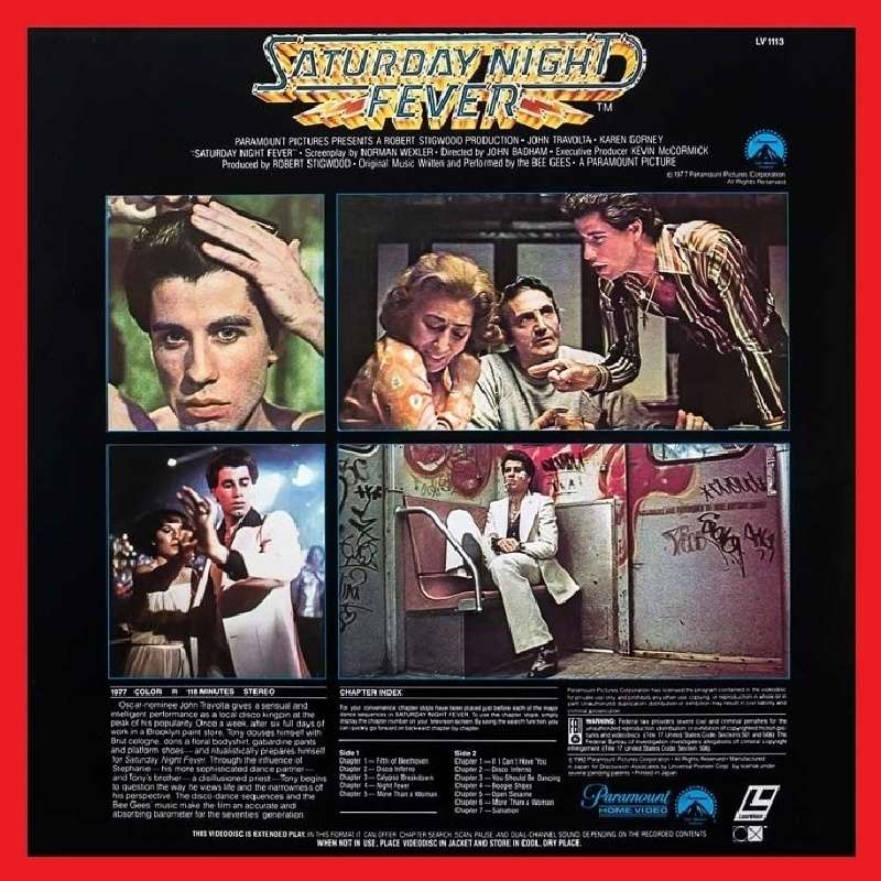 LaserDisc - Saturday Night Fever [Extended Play]