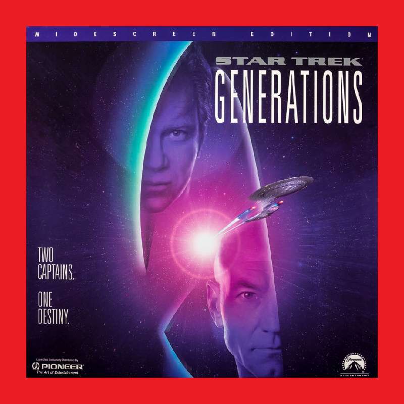 LaserDisc - Star Trek VII: Generations (1994)