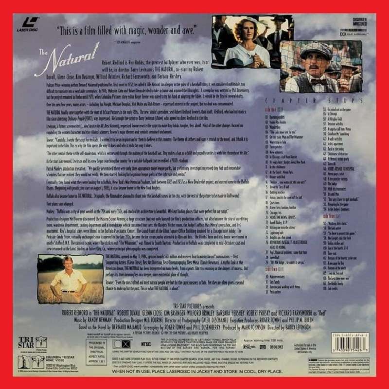 LaserDisc - The Natural (1984)