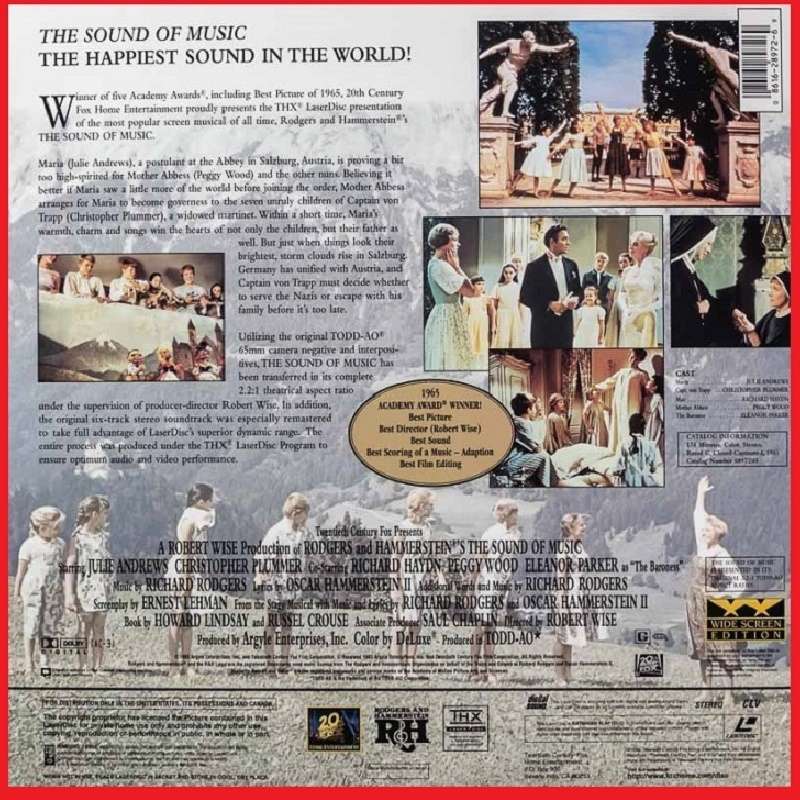 LaserDisc - The Sound of Music (1965)
